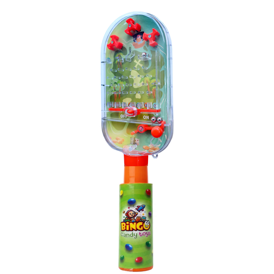 Arcade Style Pinball Candy Toy Gift for Kids