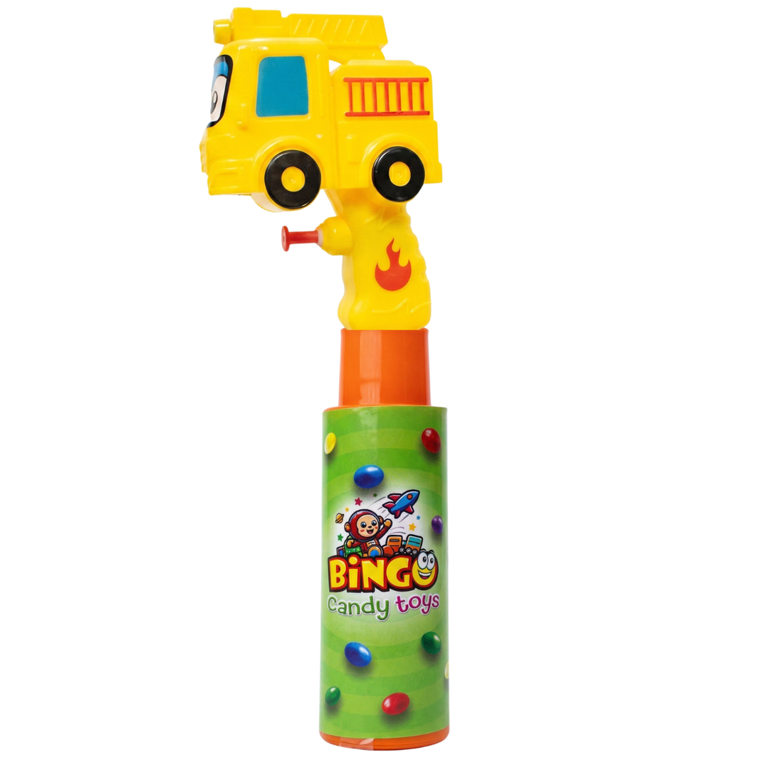 Bingo Super Series Water Fighter Toy Gift with Choco Beans Tube