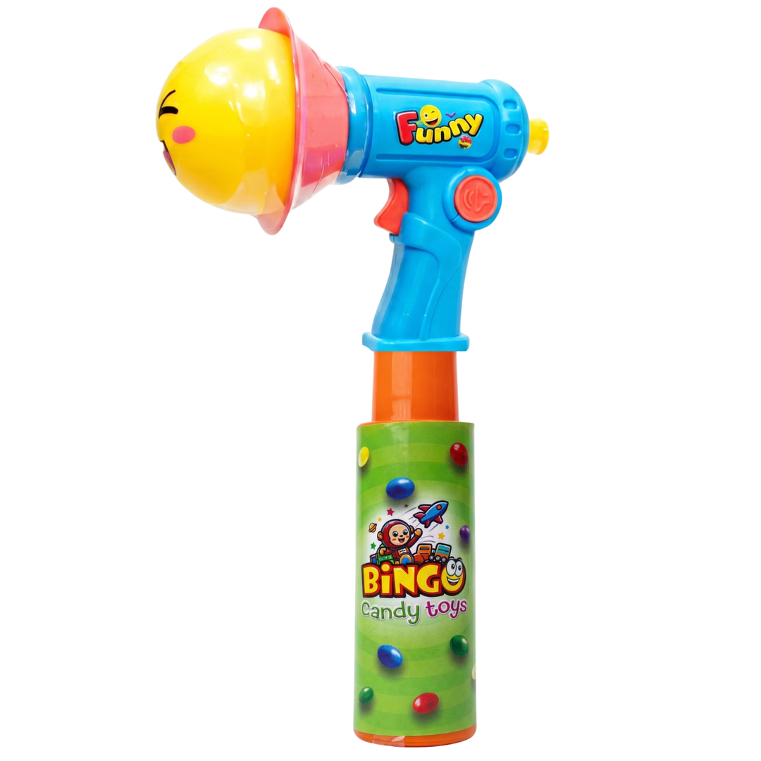 Blow Ball Toy Gift for Kids with Choco Beans Tube By Bingo Super Series