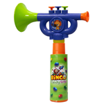 Load image into Gallery viewer, Blow Horn Fun Music World Toy with Choco Beans Tube for Kids