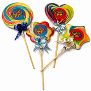 Fun Rainbow Multi Shaped Large Sweet Candy Pop