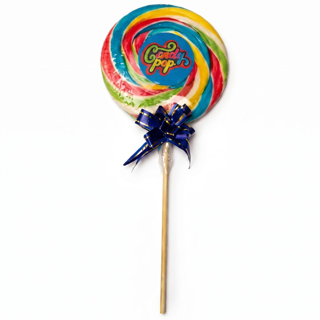 Fun Rainbow Multi Shaped Large Sweet Candy Pop By Bingo World