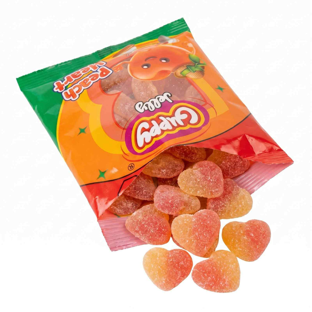 Guppy Fruity Peach Heart Jelly Candy Pack