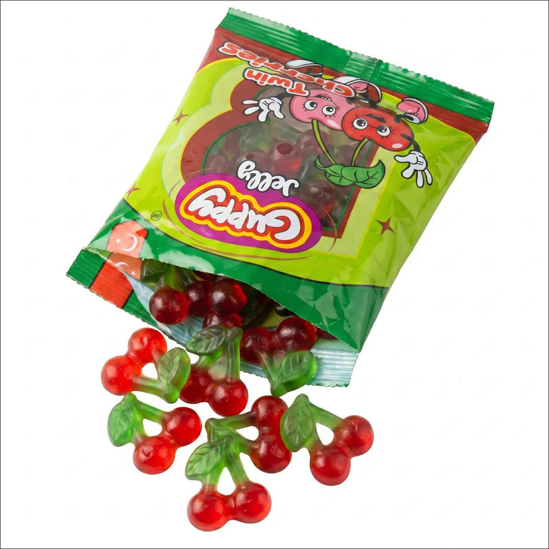 Guppy Soft Chewy Twin Cherries Jelly Candy