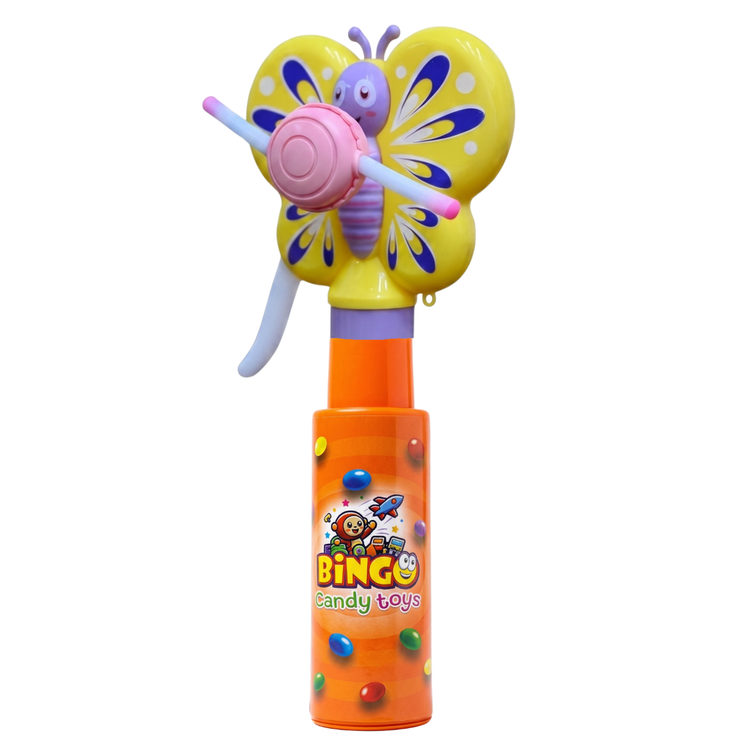Interactive Butterfly Candy Toy with Choco Beans