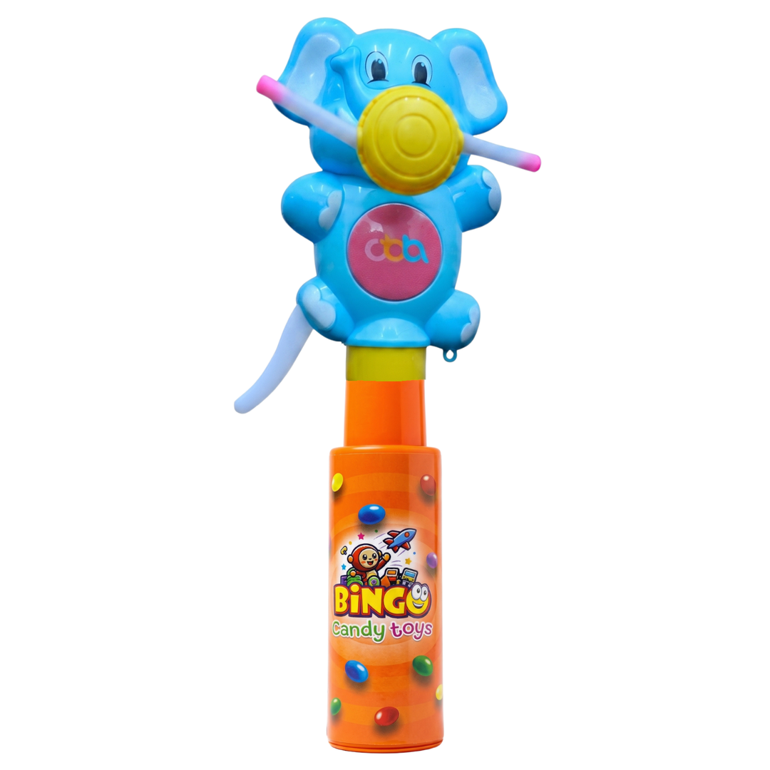Interactive Elephant Candy Toy with Choco Beans