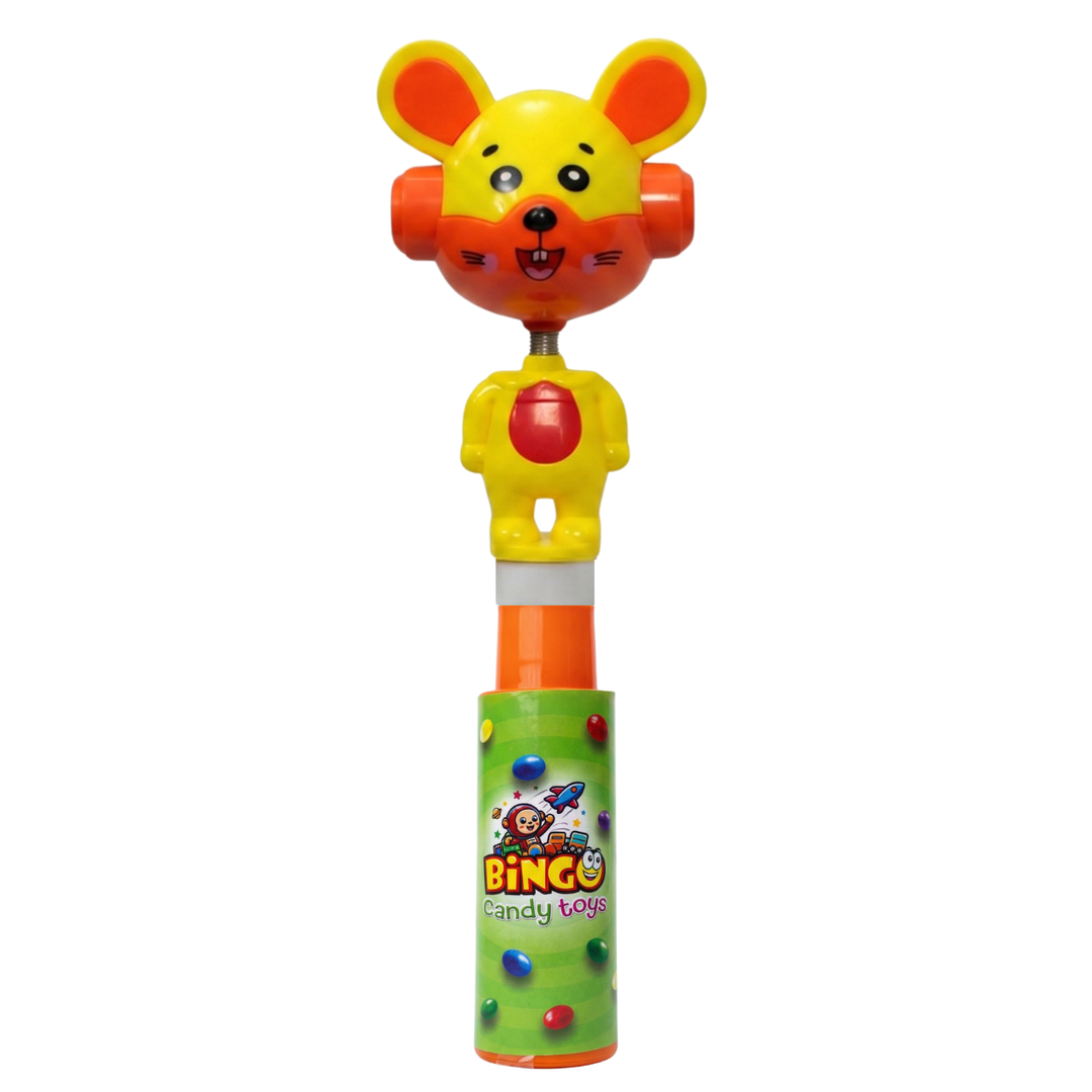 Kids Mouse Cartoon Shake Toy Candy Pack
