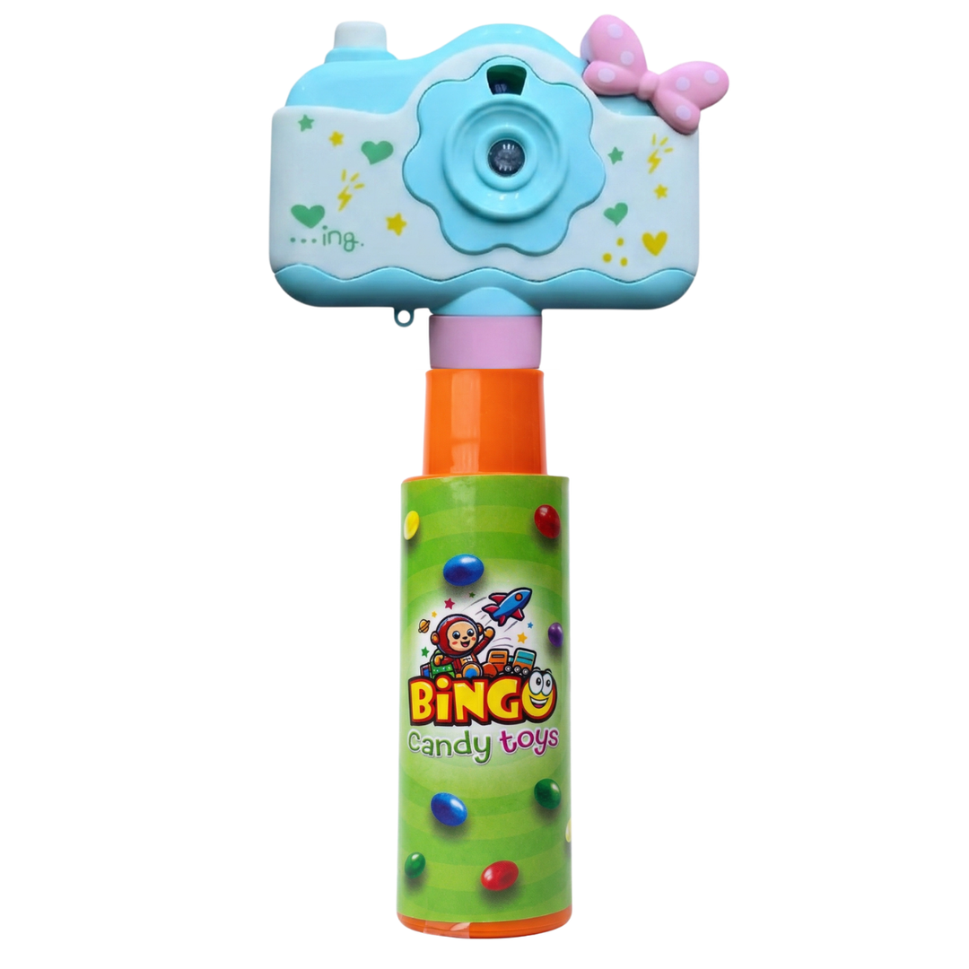 Mini Projector Camera Toy with Choco Beans