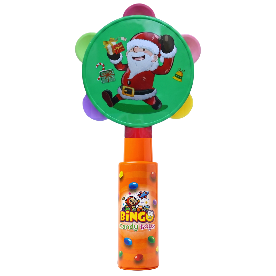 Musical Tambourine Candy Toy for Kids