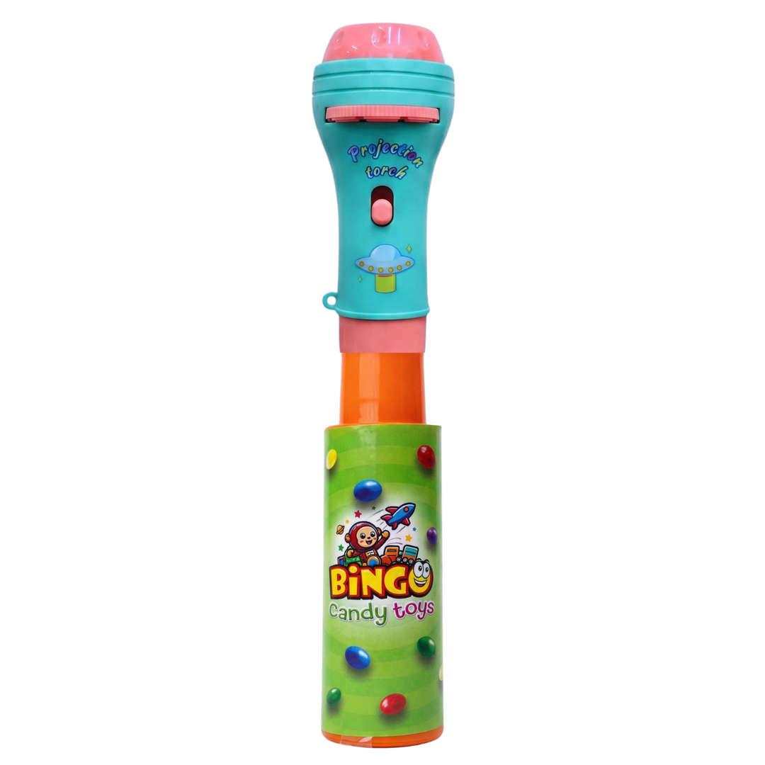 Projection Torch Toy with Choco Beans