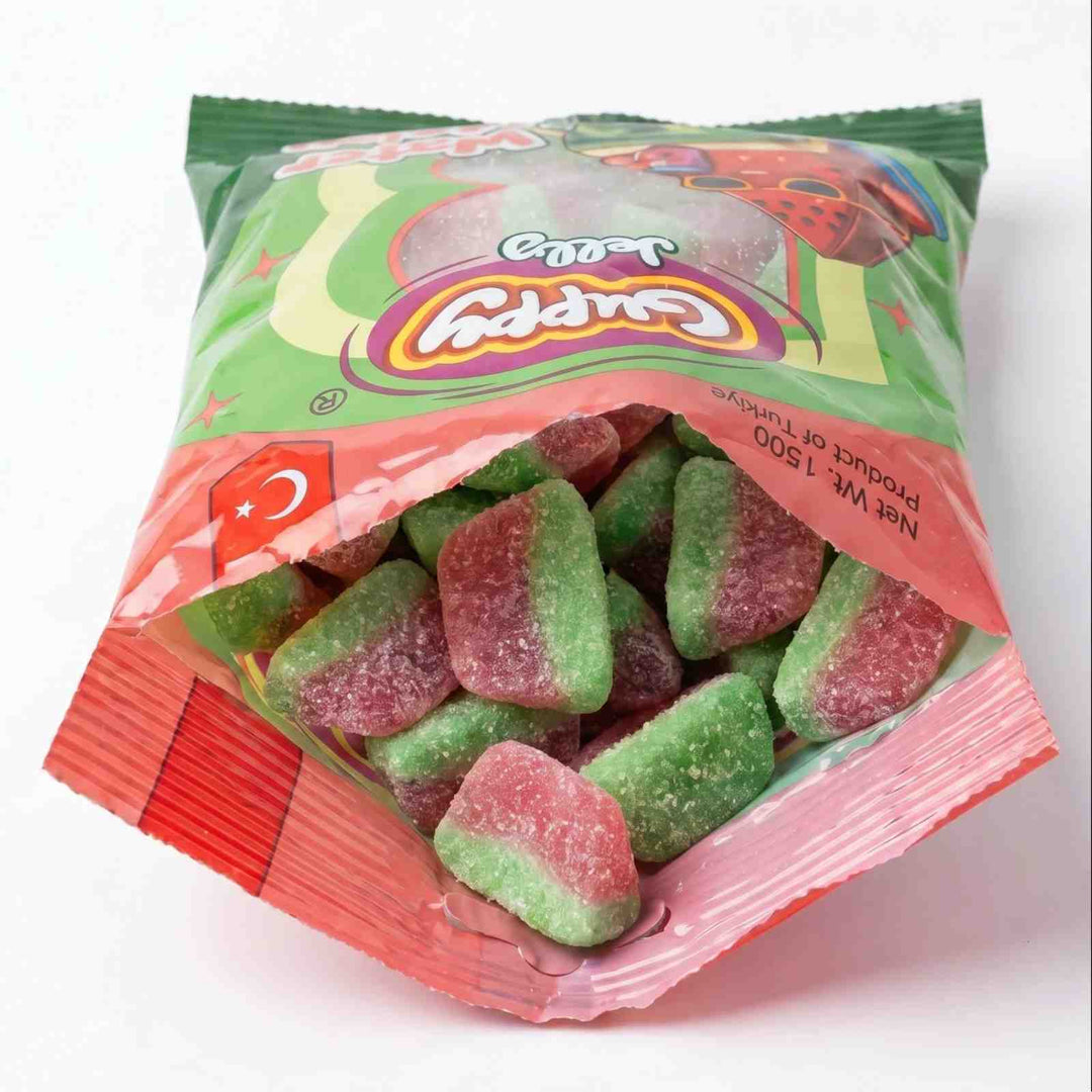 Soft Chewy Watermelon Jelly Candy Pack Guppy